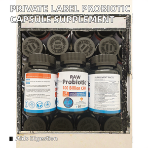 Cápsulas Probióticas Multicepas, Mezcla Microbiana Natural en Polvo, Fabricante de Suplementos de Marca Privada OEM ODM - Product Image 2