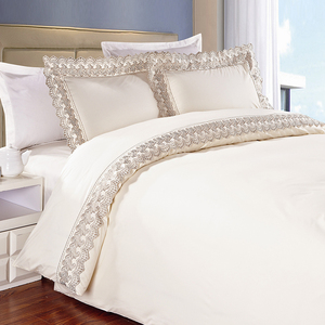 Set di <span class=keywords><strong>Lenzuola</strong></span> e Federe con Ricami Floreali Certificato OEKO BSCI ISO per Uso Domestico Include Imbottitura in Poliestere PVC - Product Image 3