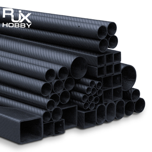 Rjx nhà máy bán buôn sợi carbon ống cường độ cao 100% <span class=keywords><strong>cfrp</strong></span> 3K sợi carbon tròn ống vuông ống - Product Image 1