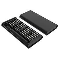 Kit de tournevis de précision 24-en-1 en acier au carbone pour réparation électronique, outils manuels de démontage de téléphone DIY