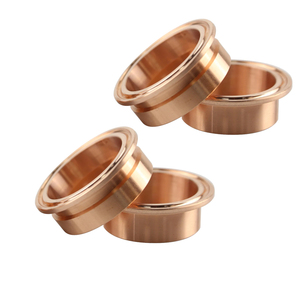 Fabricante personalizado de cobre rojo virola Tri Clamp adaptador de ajuste suave pulido bisel extremo <span class=keywords><strong>Stub</strong></span> soldadura manga para aceite Gas agua - Product Image 6