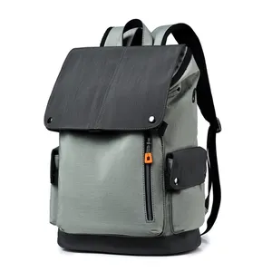 लक्जरी ब्रांड डिजाइनर पुरुषों की बैग उच्च गुणवत्ता शहरी आदमी के लिए Backpacks निविड़ अंधकार बैग लैपटॉप बड़ी क्षमता पुरुष यूएसबी बैग
