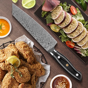 10% de descuento mango de alfiler de mosaico de madera negra 67 capas VG10 cuchillos de cocina cuchillos japoneses de acero inoxidable juego de cuchillos de Chef de Damasco - Product Image 5