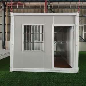 Steel Industry Design Rapid Installation Prefabricated Folding <b>Container</b> Houses Movable <b>Small</b> Temporary Outdoor Office Building - Product Image 2
