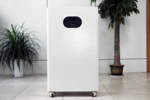 Batterie LiFePO4 empilable sur pied, gain de place, 10 kWh, 15 kWh, 20 kWh, compatible avec les onduleurs solaires hybrides Growatt Solis - Product Image 2