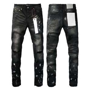 Custom Top Quality Homme Selvedge Pentalon Jean Últimas Design Bordado de Algodão Afligido Heren Denim Calças Homens Patalon <span class=keywords><strong>Jeans</strong></span> - Product Image 3