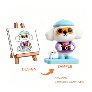 Muñeco de Personaje de Dibujos Animados de PVC Personalizado, OEM ODM, Diseño Artístico Personalizado, Modelo Coleccionable, Nuevo en Caja, Ecológico, CE EN71 CPC - Product Image 4