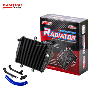 Radiador de Carreras KAMTHAI, Radiador de Aluminio para Motocicleta Ninja RR 150 para Kawasaki Ninja 400cc 125, Motocicleta Ninja 150 Krr 2 Stork - Product Image 2