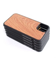 Fabricants en gros pour Apple 11 étui de téléphone portable simple anti-chute étui de téléphone portable en bois personnalisé