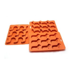 BPA sans Silicone En Forme De Chien Moule <span class=keywords><strong>Chocolat</strong></span> Moule Bac À Glaçons pour la Fabrication De Bonbons - Product Image 5