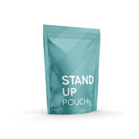 Pochette debout personnalisée Sac d'emballage en plastique à fermeture éclair Sac de nourriture pour biscuits au sucre