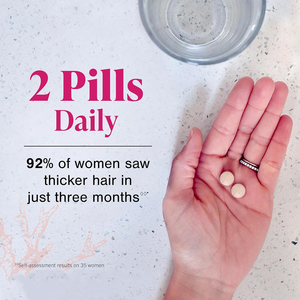 Suplementos Herbales para el Crecimiento del Cabello con Biotina para Mujeres, 60 Tabletas, Venta al Por Mayor OEM, para Aumentar el Grosor del Cabello, No Apto para Mujeres Embarazadas - Product Image 3
