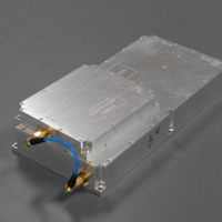 Módulo Amplificador de Señal RF de Estado Sólido GaN de Banda Ancha de 2000-6000Mhz y 60W, Amplificador de Potencia RF Pulsada Inalámbrico