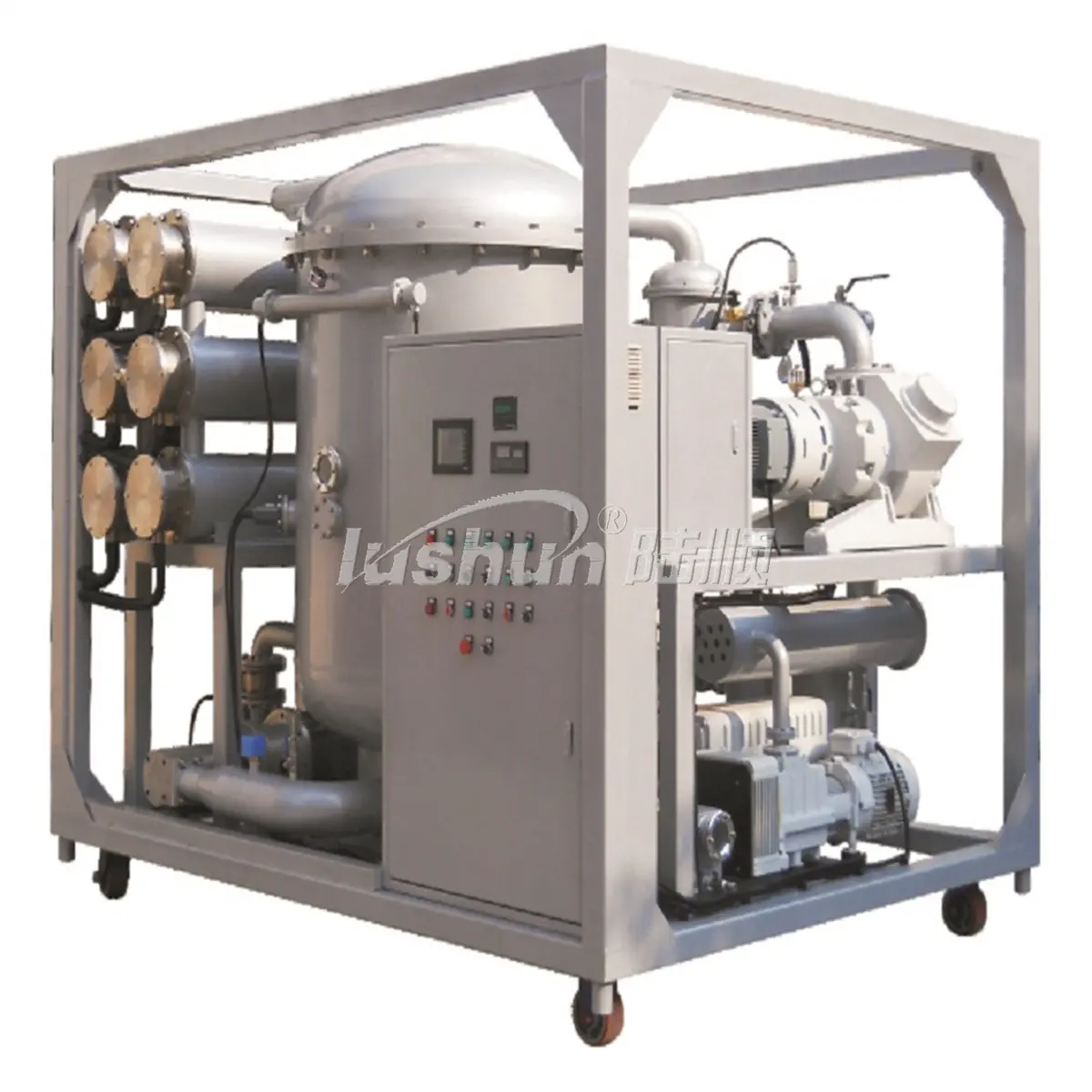 Lushun Recycling/Refining/Verarbeitung/Ölfiltermaschine Doppel- und Einstufen-Transformator Ölreiniger