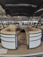 Bateau Ponton Tritoon de Luxe en Aluminium, Personnalisable, de 4,5-9m, pour Croisière, Famille et Fête, à Vendre