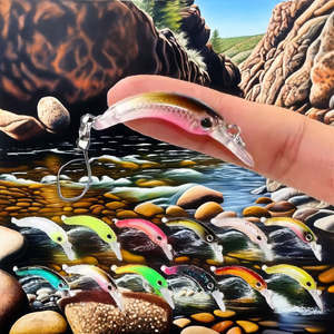 JackAll Timon Noracra 42F 29F 29mm 42mm Jackal Esche Artificiali Rigide per Pesca in Fiume, Lago e Torrente - Product Image 3