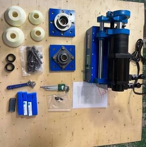 ローダーメインアーム接続穴あけ装置ポータブルラインボーリングマシンエンジン再生機 - Product Image 1