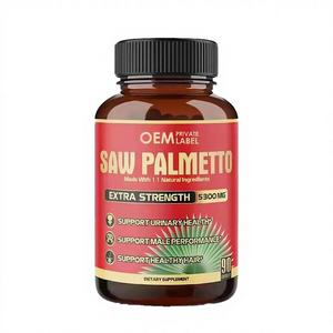 Cápsulas de Saw Palmetto OEM, 11 Extractos Orgánicos que Proporcionan Energía para Adultos, No Apto para Niños, Producto para el Cuidado de la Salud, 90 Cápsulas/Botella - Product Image 2