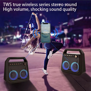 High Power TWS Portable Outdoor <b>Speaker</b> <b>Waterproof</b> RGB Light Stereo Bass Party Home <b>Speaker</b> - Product Image 4