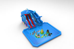 Equipo de parque acuático al aire libre comercial <span class=keywords><strong>Castillo</strong></span> <span class=keywords><strong>inflable</strong></span> Tobogán acuático EN14960 Certificado 500kg Capacidad Personalizable Tamaño/Color - Product Image 5