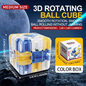 Cross-border 3D Stereoscopic Maze Cube Maze Puzzle Cube Parent-child Children's Logical <b>Thinking</b> Training Decompression Toy - Product Image 6