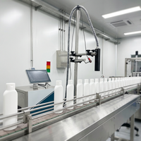 Imprimante jet d'encre CIJ industrielle automatique, imprimante à bande, imprimante de logos pour le codage de la date d'expiration sur les bouteilles en plastique et les emballages flexibles