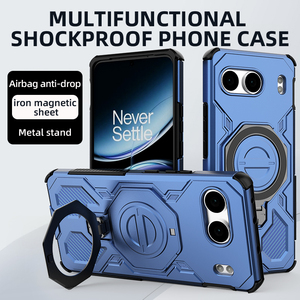 Cho Oneplus 13t ACE 5 Racing NORD 4 sang trọng tùy chỉnh từ vòng đứng trường hợp điện thoại với 360 Vòng chân đế đa chức năng - Product Image 2