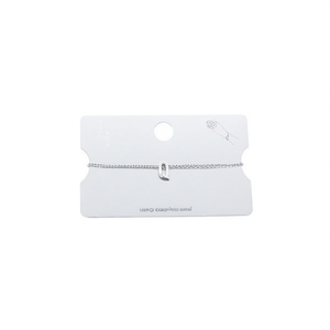 Bracelet à breloques en acier inoxydable avec lettre Q pour femmes, bijoux à la mode - Product Image 2