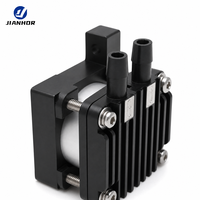 Pompe à air à diaphragme DC 24V, pompe à vide à double tête 600kPa 25L/min BD-08AB pour système pneumatique et filtration sous vide