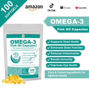 OEM Private Label Cápsulas Soft Suplementos De Óleo De Peixe para o Cérebro e Saúde Ocular Deep Sea <span class=keywords><strong>Fish</strong></span> EPA e DHA - Product Image 4
