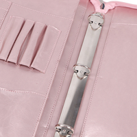 Portafolios de Lujo BSLN con Cierre y Estampado UV, Carpeta Organizadora con Bolsillo Interior, Portafolios de Negocios, Carpetas para Blocs de Notas A4, Uso en Oficina