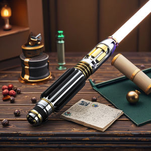 Sabre laser de combat à lame violette et de feu pour le festival d'Halloween - Product Image 2