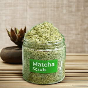 OEM ODM Organic Matcha Body Scrub <b>Bath</b> Whitening Lightening Scrub Private Label Wholesale Moisturizing Body Scrub - Product Image 1
