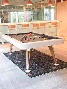 Table de billard d'intérieur haut de gamme Naipni, vente en gros usine, pour usage commercial et domestique, avec poches en cuir – Disponible à la vente, personnalisable - Product Image 5