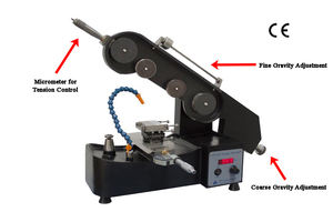 Filo diamantato senza fine sega con micrometro digitale e due angoli di STX-201 del campione regolabile - Product Image 6