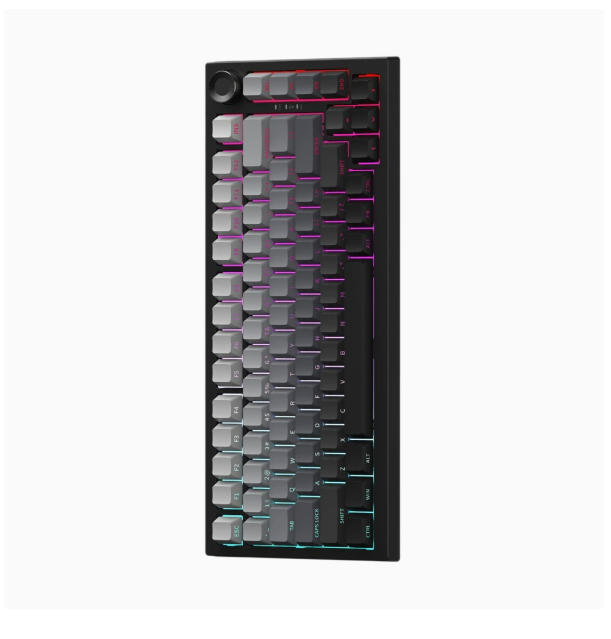 Tri-mode Side-printed Mechanical Keyboard, 87 Keys, Customizable Hot-swappable, E-sports Gaming, Office Backlit Keyboard, PBT.