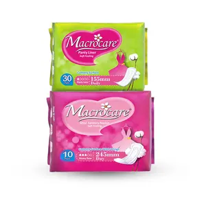 Macrocare Disposable Maxi 245mm Super Woman Absorb Sanitary Menstrual Pads