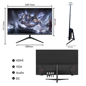 Moniteur de jeu incurvé IPS VA 22, 24, 27 pouces, 100Hz, 165Hz, 180Hz, 1ms, 1K, 2K, 4K, avec haut-parleurs intégrés, pour les joueurs - Meilleures ventes - Product Image 3
