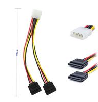 Cable DE DATOS SATA y cable divisor de alimentación SATA 6,0 Gbps, cable divisor de alimentación de 15 pines