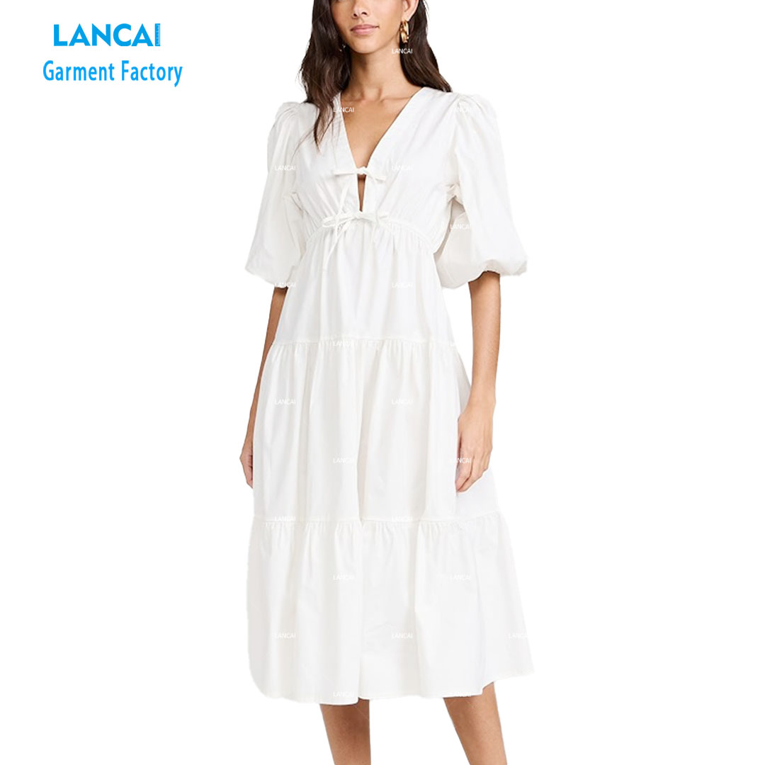 green emerald velvet dress Nmoder Casual Dresses for Women Semi Formal Fit and Flare 3/4 Sleeve A-line  Church Work Dress with Pockets White M at Amazon Women's Clothing store main image 0