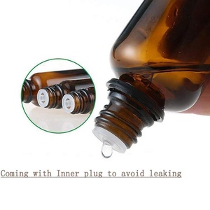 Botellas de vidrio ámbar Wild Essentials de 10ml con tapas cuentagotas europeas Botellas de aceite esencial de ámbar de 10ml con tapa a prueba de manipulaciones - Product Image 5
