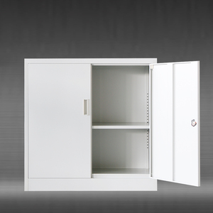 خزانة فولاذية حديثة قابلة للقفل، أثاث تخزين، خزانة ملفات معدنية للمكتب والمنزل والمطبخ والمدرسة والفندق والمستشفى وغرفة النوم وصالة الألعاب الرياضية - Product Image 1