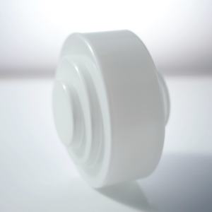 Lámpara de mesa de cristal de lujo BO <span class=keywords><strong>GLASS</strong></span>, pantalla de ópalo blanco con base de ámbar degradado, luz LED decorativa moderna acentuada en oro - Product Image 6