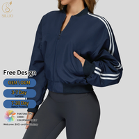 Nouvelle veste de sport SILUO personnalisée, chaude, imperméable, sans couture, légère, coupe-vent, respirante, pour la randonnée en plein air, avec fermeture éclair pour l'hiver