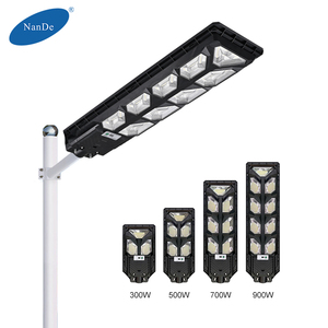 Nande Nhà Máy Giá Công Cộng Đường Cao Tốc 6500K Đèn 300W 500W 700W 900W LED Năng Lượng Mặt Trời Ánh Sáng Đường Phố - Product Image 2