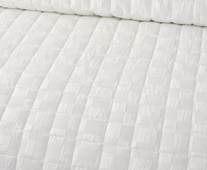 Set di Biancheria da Letto <span class=keywords><strong>EMME</strong></span> Contemporary Quilts, Misura Twin, Blu Navy, Leggero e Morbido, Pre-Lavato, Trapuntato Reversibile, <span class=keywords><strong>3</strong></span> Pezzi, Per Tutte le Stagioni - Product Image 2