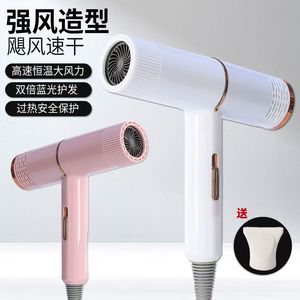 Hair Dryer High Power Negative Ion Blue Light Fast Drying With Heat Protection For Home And Dorm Use - Product Image 1