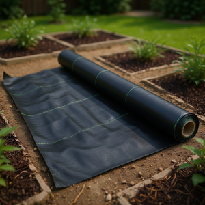 Toile anti-mauvaises herbes 300 pieds 100 g/m² Fournitures de jardinage pour le contrôle des adventices dans le jardin - Product Image 2