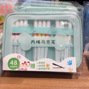 ปากกาอะคริลิค Boku 36 สี หัวนุ่ม หมึกเขียนตรง สำหรับนักเรียนและเด็ก - Product Image 2