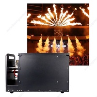 Équipement de projection d'effets de feu de scène audio professionnel DJ Lance-flammes Projecteur Grand feu Machine à flammes SF-180 Dmx